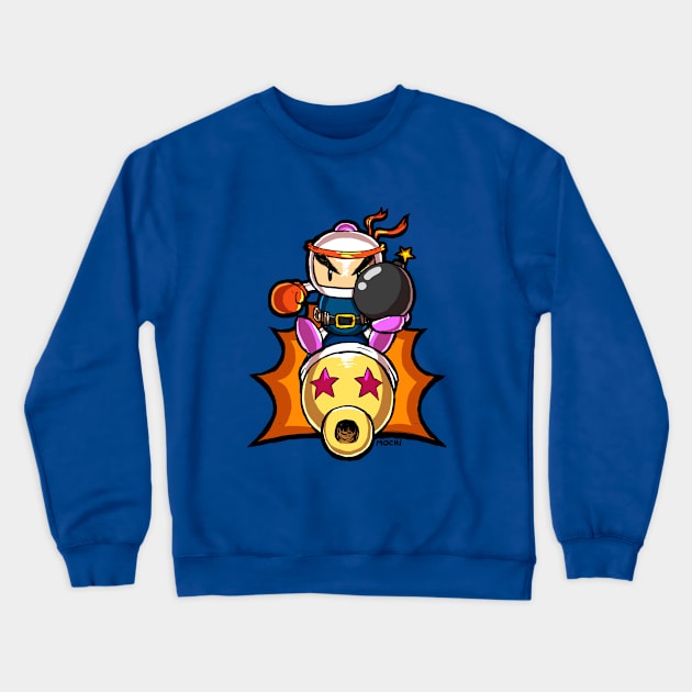 Bomber Crewneck Sweatshirt by Gorilla Captain